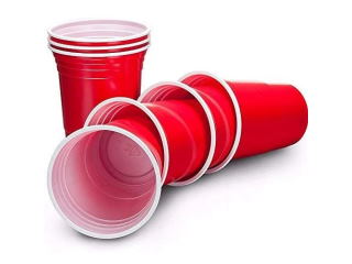 Disposable Cups Party Time Hot And Cold 16oz 20pcs
