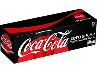 Coca-Cola Soda Zero 355ml Cans 12 Pack