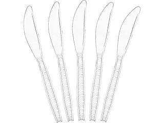Disposable Knife Plastic Cutlery 20pk