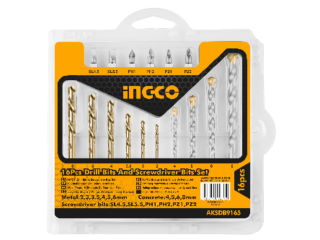 Drill Bit Ingco 16 piece screwdriver bits