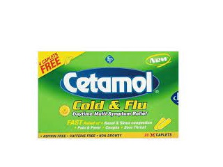 Cetamol Cold & Flu Daytime 20'S