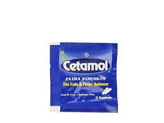 Cetamol Extra Strength Caplets 2'S