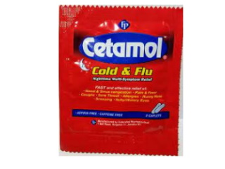 Cetamol Cold & Flu Night Time Pks
