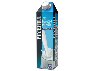 Milk Pinehill - 2% Reduced Fat 1L
