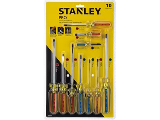 Screwdriver Set Stanley Pro 10 pieces