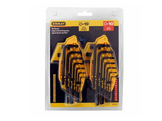 Hex Key Set Stanley 20 pieces