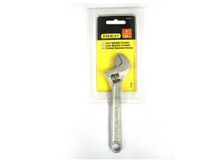 Wrench Stanley Chromed Adjustable 152mm (6")