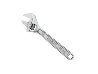 Wrench Stanley Chromed Adjustable 200mm (8")