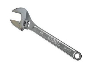 Wrench Stanley Chromed Adjustable 305mm (12")