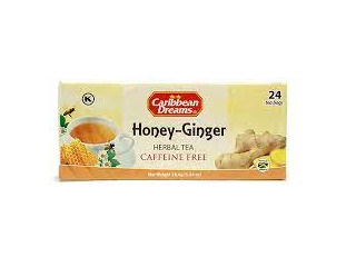 Caribbean Dreams Honey & Ginger Tea 24 bags