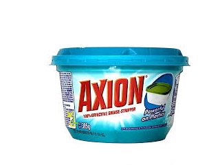 Axion Dishwashing Cream Powerful on Plastics 385 g