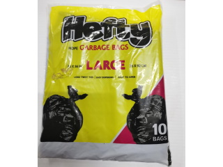 Garbage Bags Hefty Large 10 count