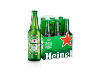 Heineken Lager Bottles (6 Pack)