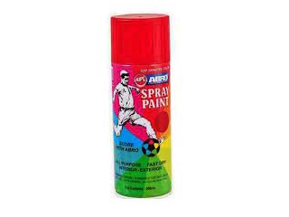 Spray Paint Abro Regular Red 400ml