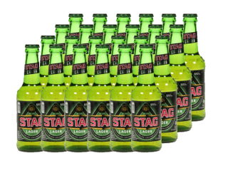 Stag Lager Bottles (24 Case)