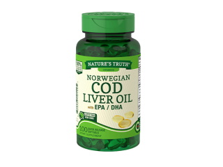 N/T Cod Liver Oil Caps 100 - Click Image to Close