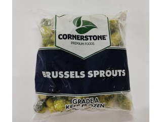 Frozen Brussel Sprouts Cornerstone 2lb