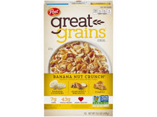 Post Great Grains - Banana Nut Crunch 439 g (15.5 oz)