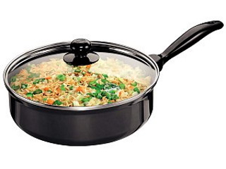 Futura Curry Pan w Glass lid- 24cm (Q92)