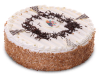 Cake Mocha Round (30cm Diameter)