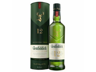 Whisky Glenfiddich 12yr w/Tube 750ml