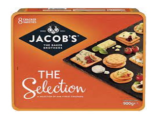 Biscuits for Cheese Crackers Jacob's 900 g