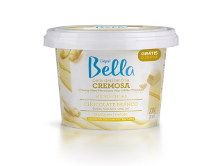 Depil Bella Creamy White Chocolate Microwaveable Wax 200g