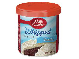Cake Frosting Betty Crocker Vanilla Whipped 45g