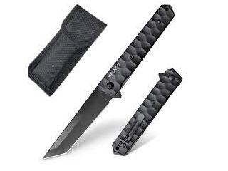 Knife Vifunco Folding Black - Click Image to Close