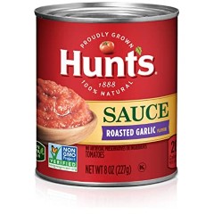 Tomato Sauce Hunts Roasted Garlic 8oz