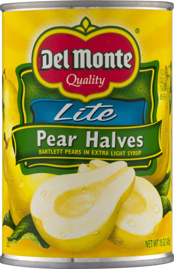Fruit Pear Halves Del Monte Lite 15oz - Click Image to Close