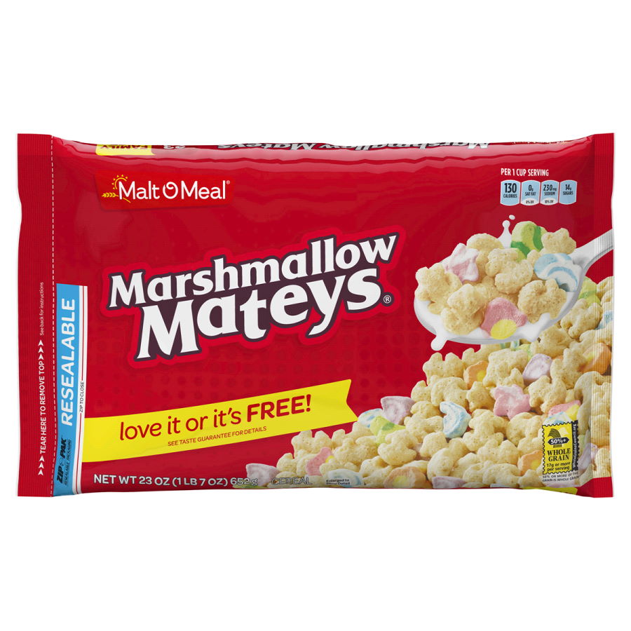 Malt-O-Meal - Marshmallow Mateys 23 oz - Click Image to Close