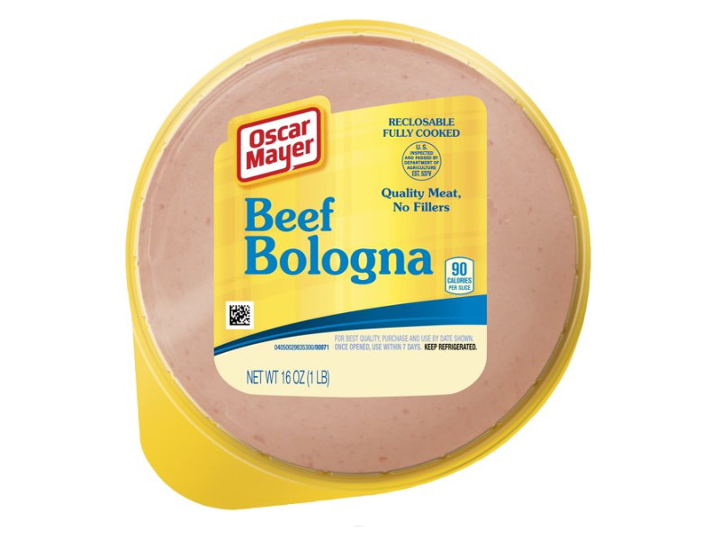 Bologna Oscar Mayer Beef 16oz - Click Image to Close