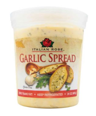 Garlic Spread Italian Rose 24oz - Click Image to Close