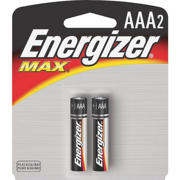 Battery Energizer Max AAA 2pk - Click Image to Close
