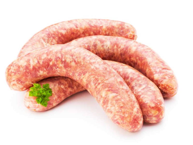 Beef Smoked Mild Sausage /kg - Click Image to Close