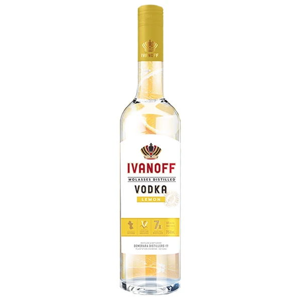 Vodka Ivanoff Lemon 750ml - Click Image to Close