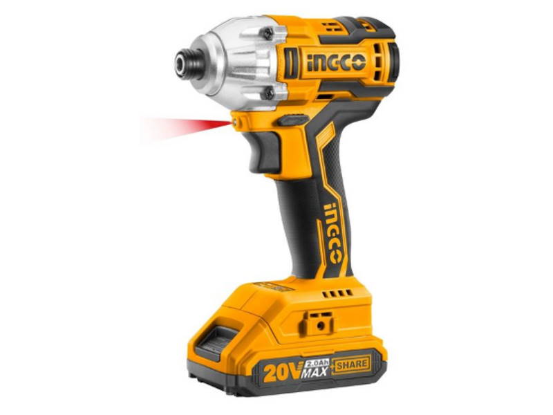 Cordless Impact Driver - INGCO CIRLI2002 - Click Image to Close