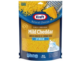 Cheese Kraft Shredded Cheddar Mild 8oz