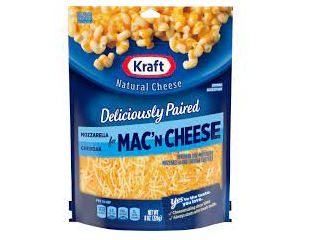 Cheese Kraft Shredded Mac n Cheese Mozzarella & Cheddar 8oz