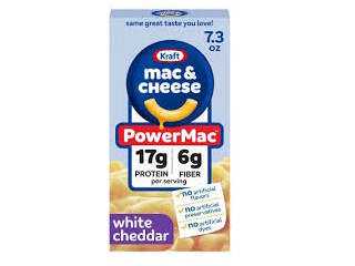 Mac & Cheese Kraft Power Mac White Cheddar 7.3oz