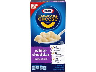 Mac & Cheese Kraft White Cheddar 7.3oz
