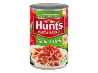 Pasta Sauce Hunts Garlic & Herb 680g (24oz)