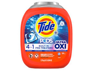 Tide Pods 4in1 Ultra Oxi 104pcs