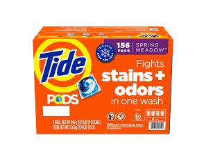 Tide Pods 3in1 Spring Meadow 4 bags 39pcs each
