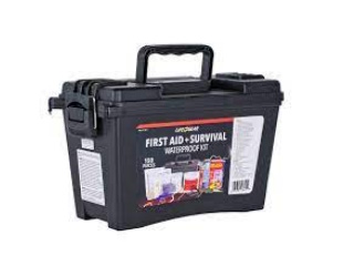Storage Box Life Gear First Aid + Survival Kit 150pcs