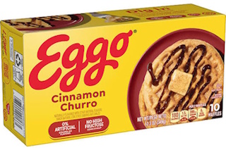 Waffles Eggo Cinnamon Churro 12.3oz