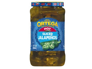 Pepper Jalapeno Sliced Ortega 12oz