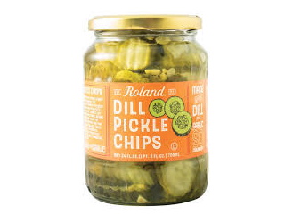 Dill Pickle Chips Roland 24 oz