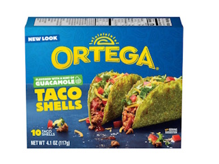 Taco Shells Ortega Guacamole 10 shells